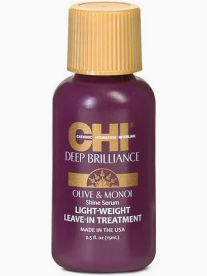 CHI Deep Brilliance Olive & Monoi - Сироватка для блиску волосся 15 мл