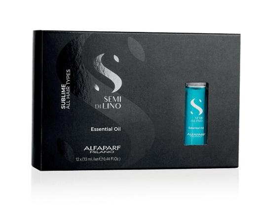 Alfaparf Milano Semi Di Lino Sublime Cristalli Liquidi - Олія для догляду за волоссям 13 мл * 12 шт