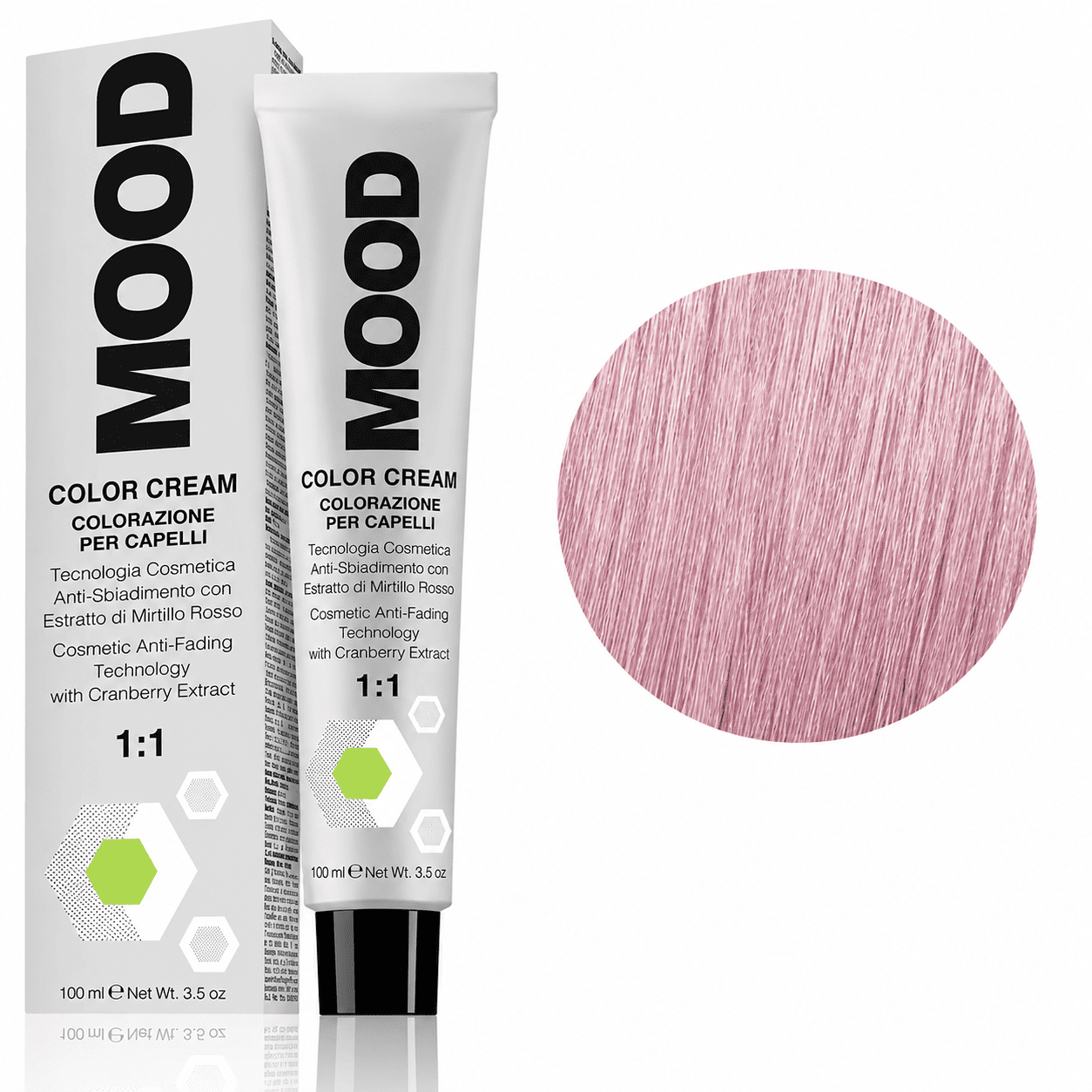 Mood Color Toner — тонер для волос с аммиаком, 100 мл 915 - Розовый