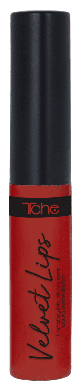 Tahe Velvet Lips Barra Labios Liquida Lipstick "Moulin Royge" - Матова рідка губна помада Moulin Rouge