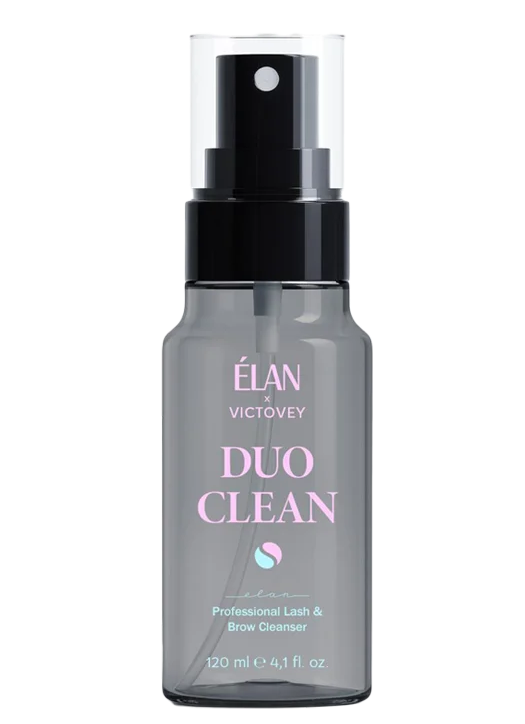Elan Professional Line — Профессиональное очищающее средство для ресниц и бровей DuoClean 120 мл