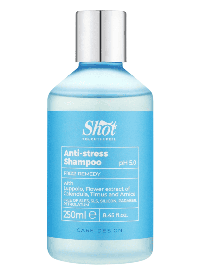 Shot Care Design Antistress Shampoo - Шампунь антистрес Шампунь антистрес проти ламкості волосся 
 250 мл