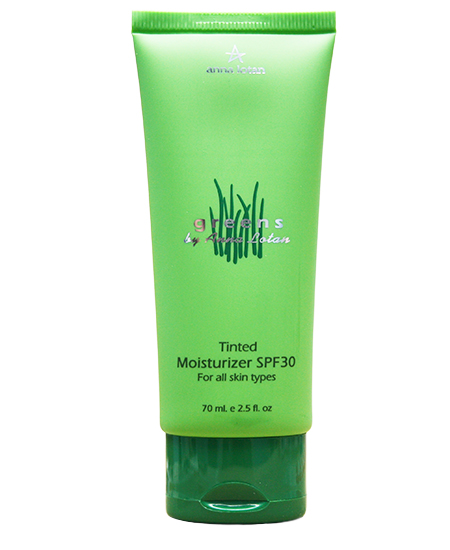 Anna Lotan Greens Camellia Tinted Day Cream SPF 30 - Зволожувальний денний тональний крем SPF 30  70 мл 302GR