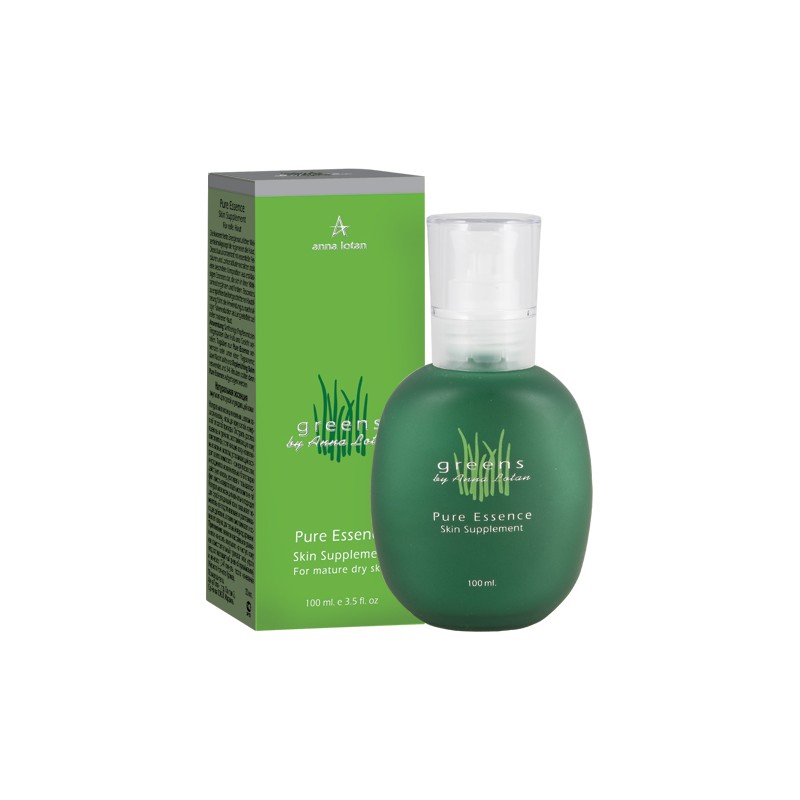 Anna Lotan Greens Pure Essence - Натуральна есенція для сухої і старіючої шкіри 100 мл