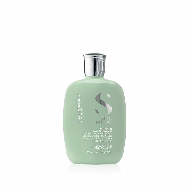 Alfaparf Semi Di Lino Purifying Low Shampoo нежно очищающий шампунь против перхоти 250 мл
