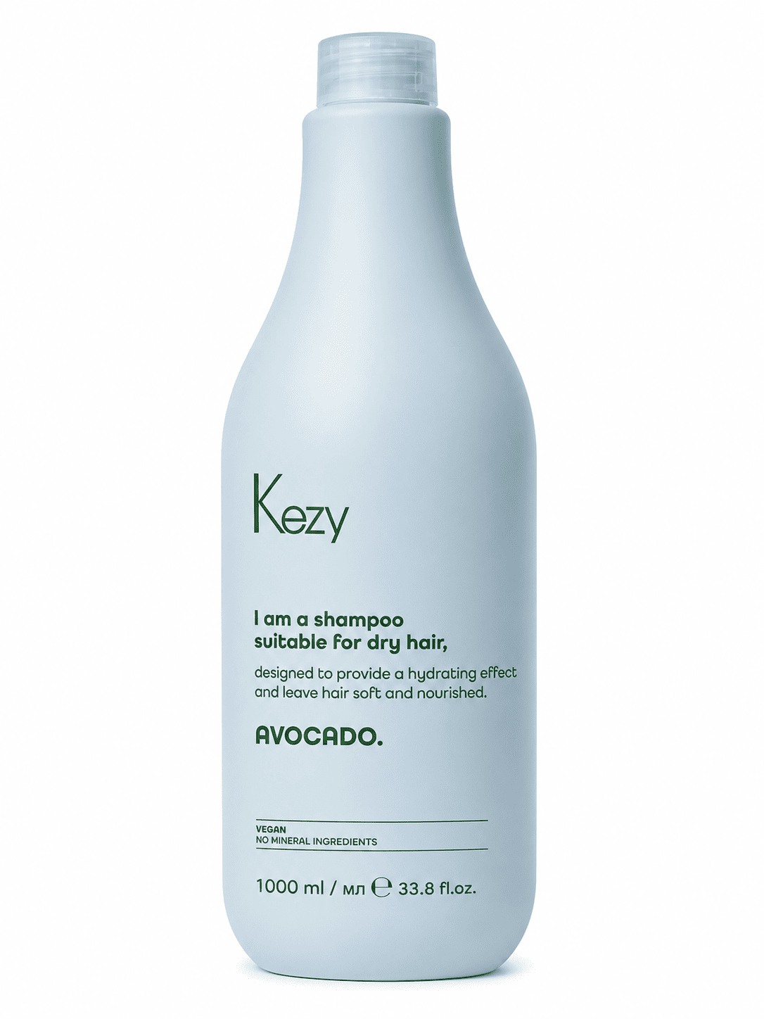 Kezy Avocado - Шампунь для сухого волосся 1000 мл