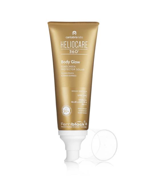 Cantabria Labs Heliocare 360º Body Glow SPF 50+ - Сяючий сонцезахисний крем-гель для тіла 100 мл