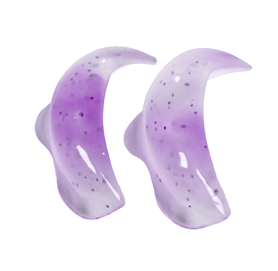Elan Professional Line VIOLET MULTI-CURL — силиконовые валики для ламинирования ресниц с изгибами U-DD 12 шт Фото №2