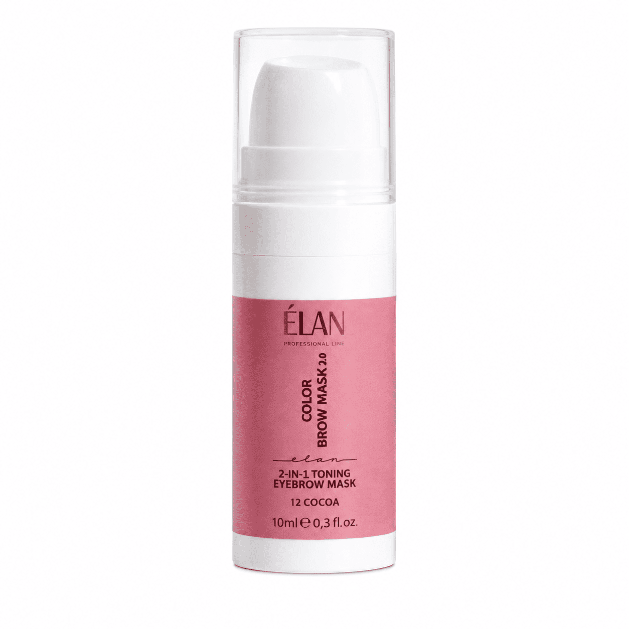 Elan Professional Line Color Brow Mask 2.0 — Тонирующая маска для бровей 2-в-1 12 COCOA neutral brown