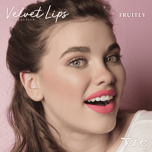 Tahe Velvet Lips Barra Labios Liquida Lipstick "Fruitly" - Матова рідка губна помада Fruitly Фото №2