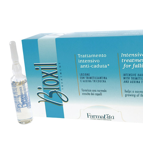 FarmaVita Bioxil Lotion - Дерматологический лосьон против выпадения волос 12 х 8 мл