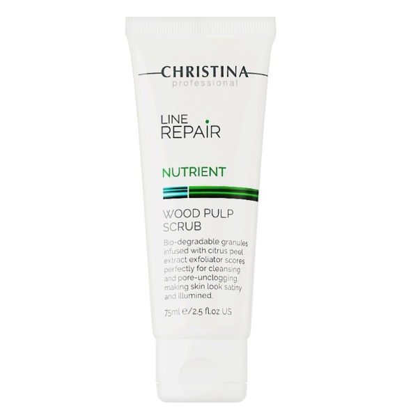 CHRISTINA Line Repair Nutrient Wood Pulp Scrub - Скраб для обличчя з дерев'яною целюлозою 75 мл