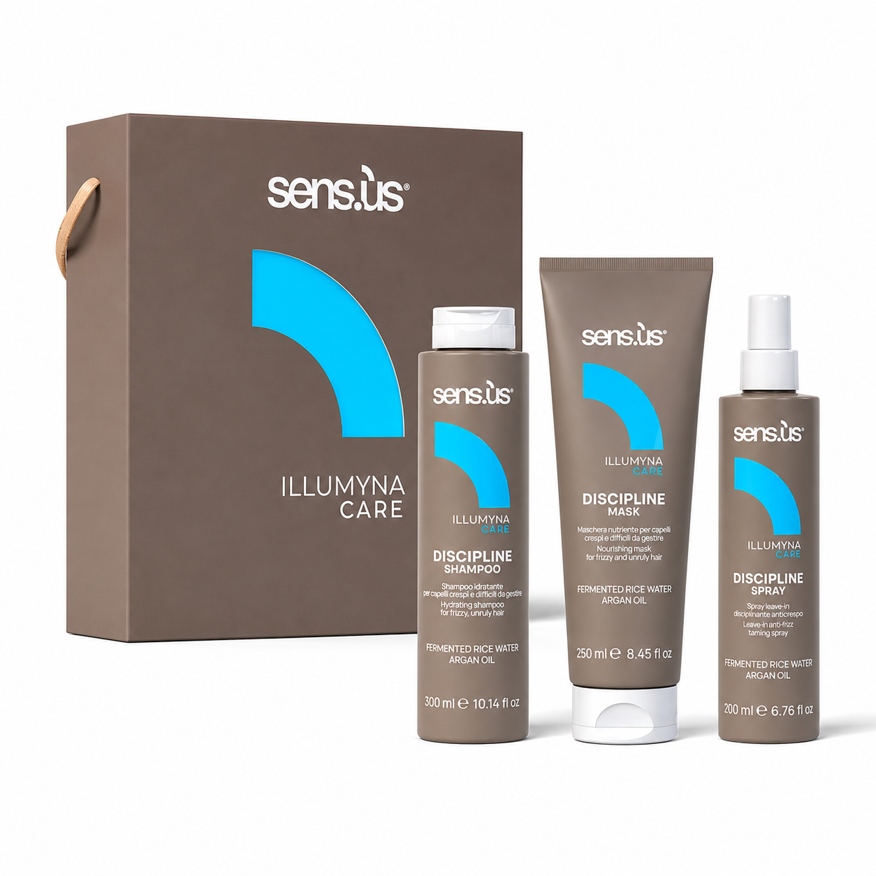 Sens.ùs Discipline Kit — Набор для пушистых волос набор