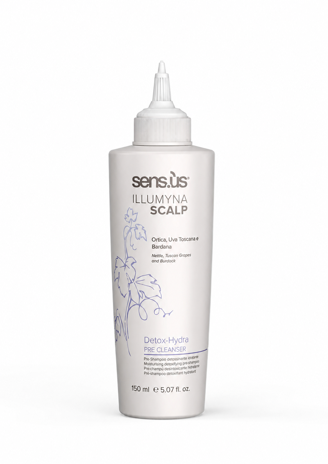 Sens.ùs Illumyna Scalp Detox Pre-Cleanser — Детокс-средство для всех типов кожи головы 150 мл