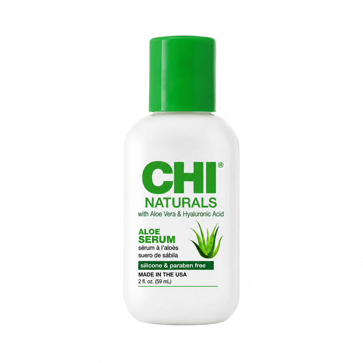 CHI Naturals with Aloe Vera - Олія-сироватка для волосся та тіла 59 мл
