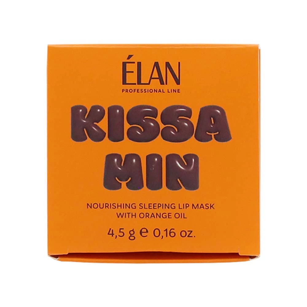 Elan Professional Line — Ночная питательная маска для губ с апельсиновым маслом Kissamin 4,5 мл