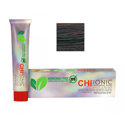 CHI Ionic Permanent Shine Hair Color - Безаміачна фарба 90 мл 50-5N - Натуральний шатен