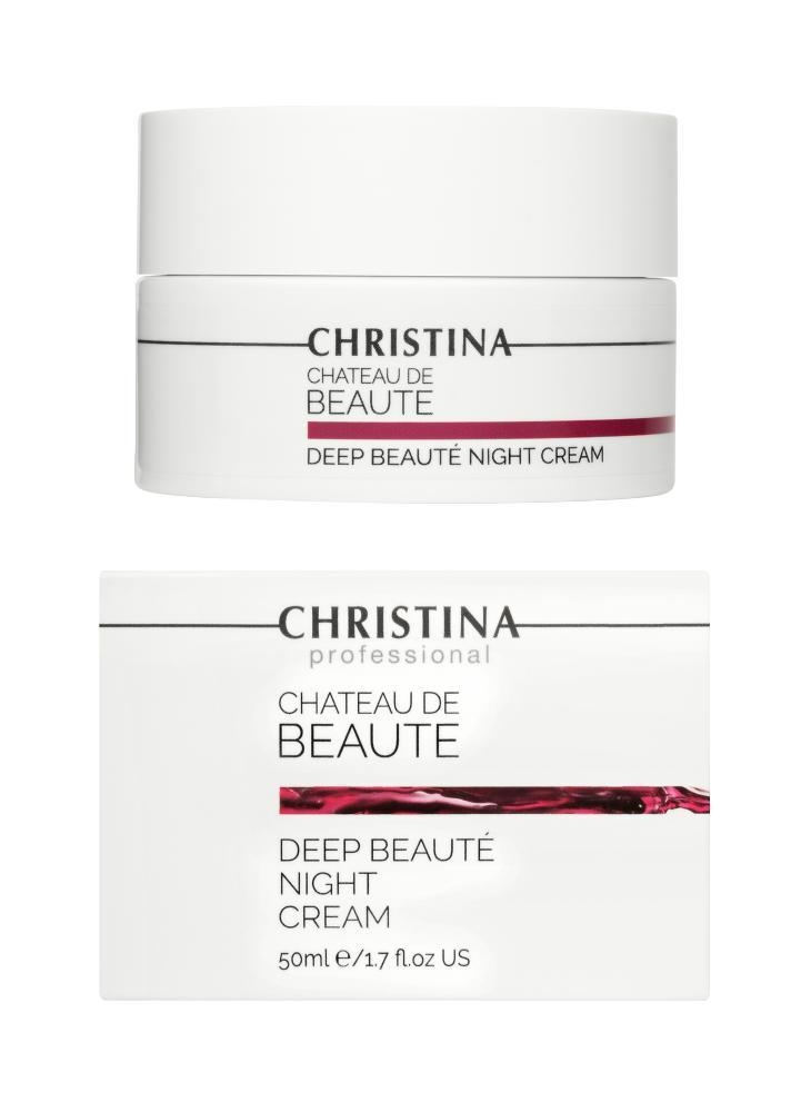 CHRISTINA Chateau de Beaute Deep Beaute Night Cream - Інтенсивний оновлюючий нічний крем 50 мл Фото №4