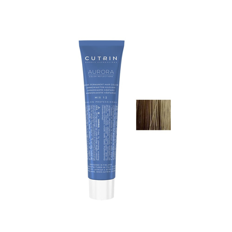Cutrin Aurora Demi Color - Безаммиачная краска для волос 60 мл SUN 0.16 Зимнее солнце