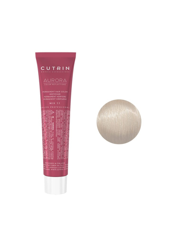 Cutrin Aurora Permanent Hair Color - Краска для волос 60 мл D 0.00 Прозрачный тон