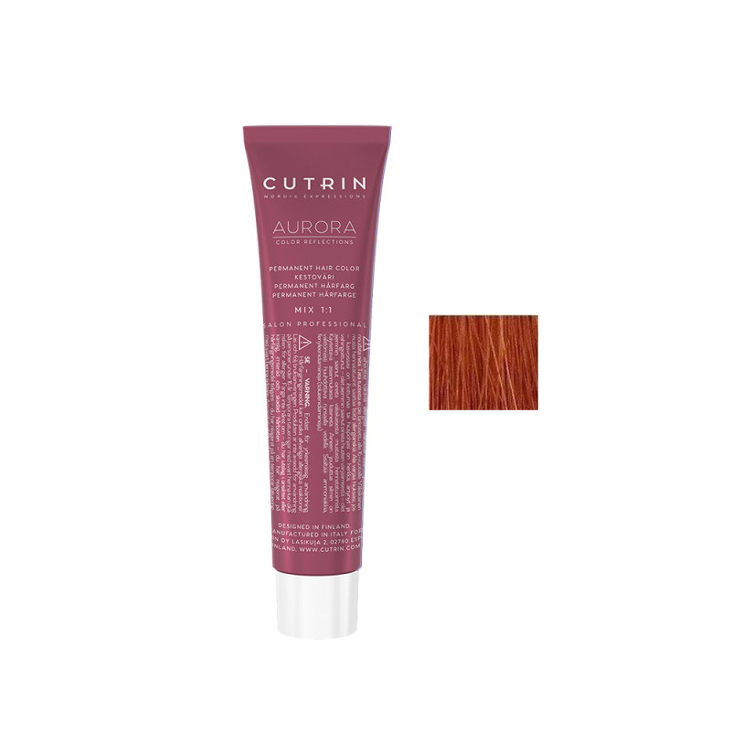 Cutrin Aurora Permanent Hair Color - Краска для волос 60 мл 6.443 Облепиха