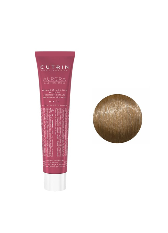 Cutrin Aurora Permanent Hair Color - Краска для волос 60 мл 8.1 Светлый Пепельно-коричневый