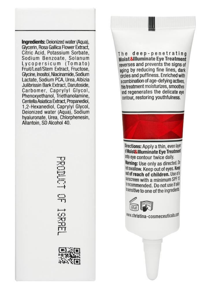 CHRISTINA Comodex Moist Illuminate Eye Treatment - Крем для зони навколо очей "Сяйво" 30 мл Фото №4