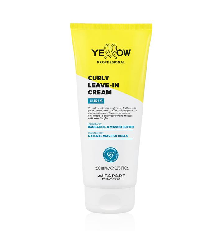 Yellow Curls Leave-In Cream - Незмивний крем для кучерявого волосся 200 мл Фото №2