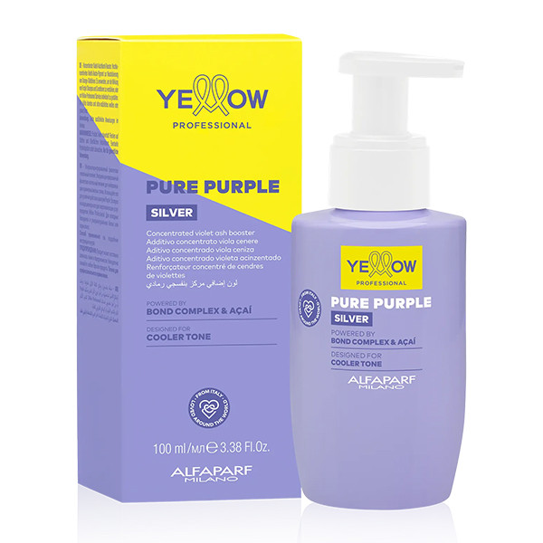 Yellow Pure Silver - Концентрований фіолетовий пігмент для нейтралізації жовтизни 100 мл