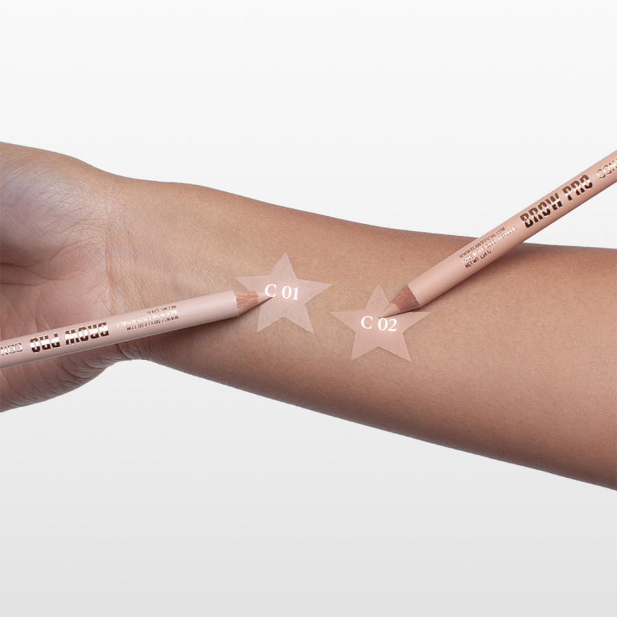 Elan Professional Line — Многофункциональный карандаш-консилер Brow Pro Concealer C02 Warm Nude Фото №2