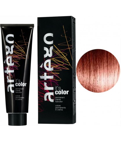 Artego It's Color - Стійка крем-фарба для волосся 150 мл 7KK/7.44 Середній інтенсивний мідний блондин