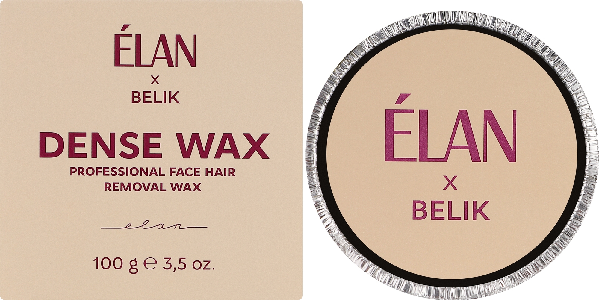 Elan Professional Line — пленочный воск для депиляции лица DENSE WAX 100 мл