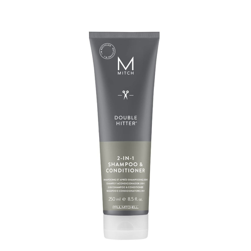 Paul Mitchell Double Hitter - Шампунь без сульфатів з ефектом кондиціонування волосся 250 мл