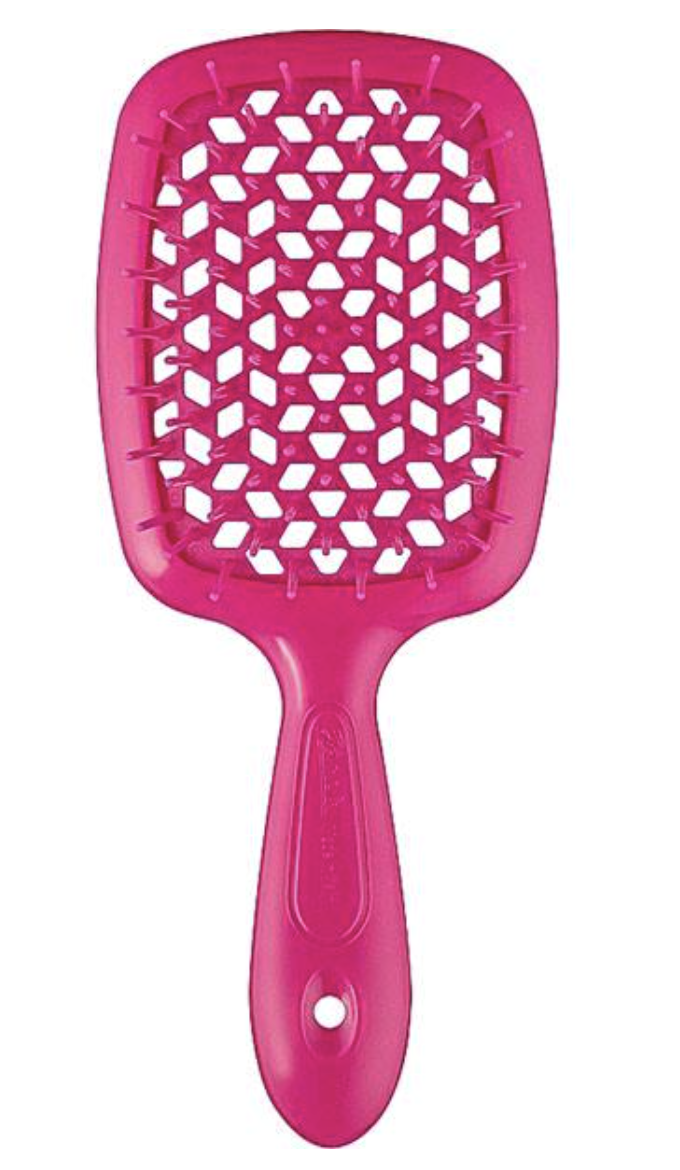 Janeke Superbrush - Щітка для волосся Фуксія з рожевим