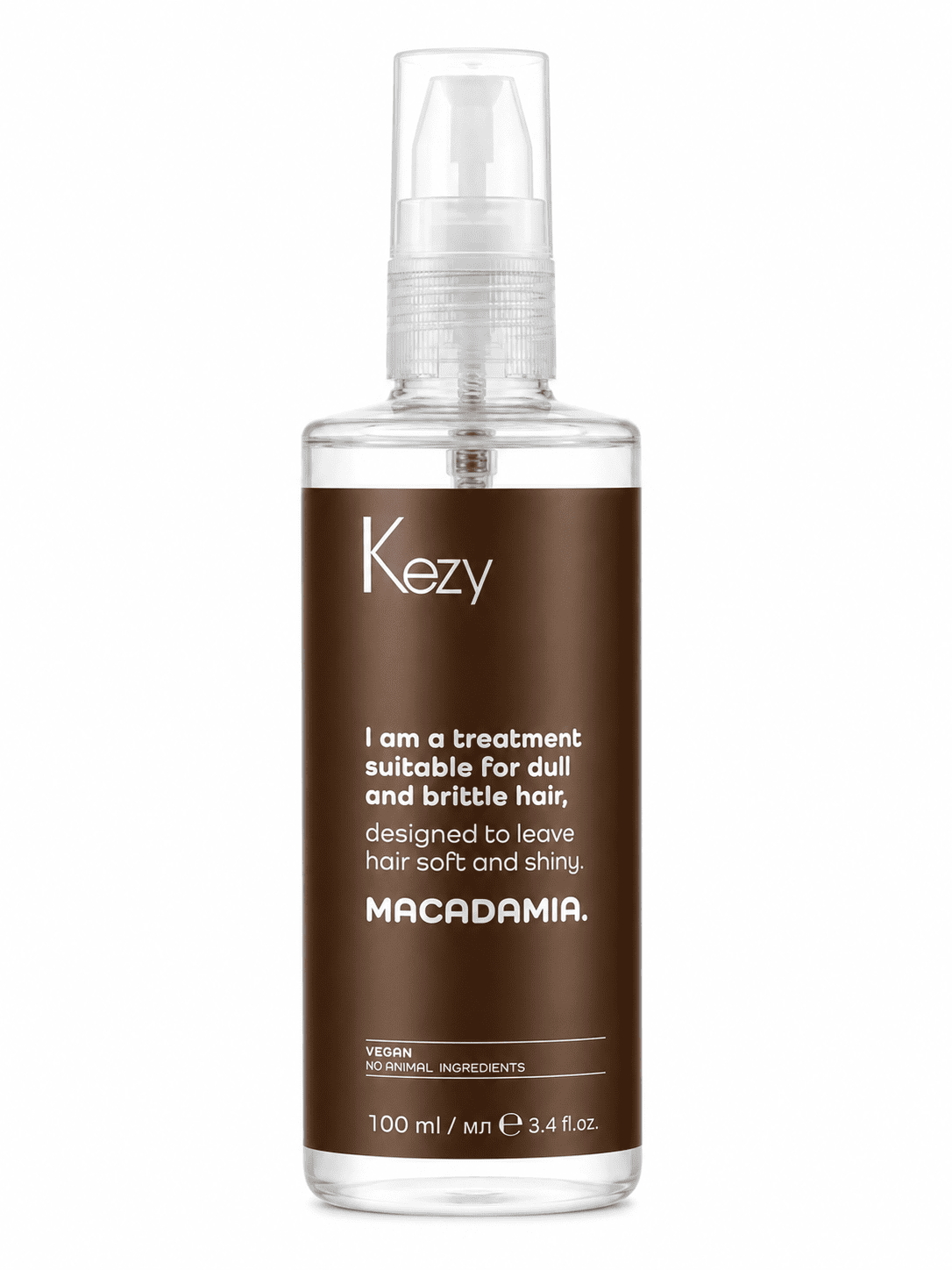 Kezy Macadamia Oil - Олія для тьмяного та ламкого волосся 100 мл