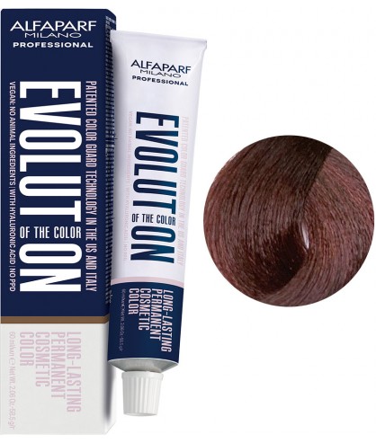 Alfaparf Evolution Of The Color - Стійка фарба для волосся 60 мл 6.53 - Темний русявий махагон золотистий