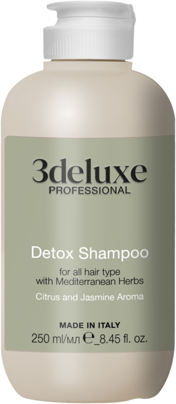3DeLuXe Detox Shampoo - Шампунь для всіх типів волосся 250 мл