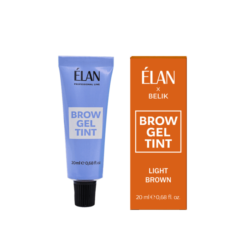 Elan Professional Line - Гель-фарба для брів 20 мл Light Brown