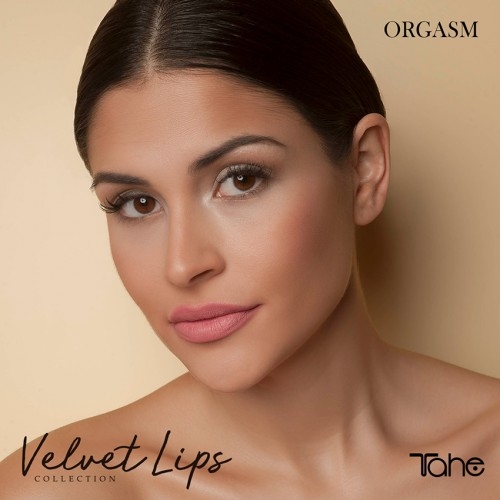 Tahe Velvet Lips Barra Labios Liquida Lipstick "Orgasm" - Матова рідка губна помада Orgasm Фото №2