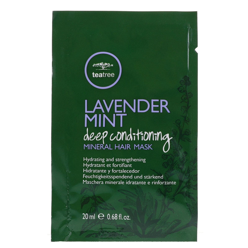 Paul Mitchell Lavender Mint Deep Conditioning Mineral Hair Mask Set - Маска для волос 6 х 20 мл
