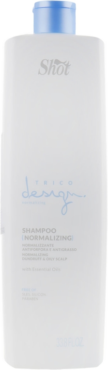 Shot Trico Design Hair Shampoo - Шампунь против перхоти для жирных волос 1000 мл