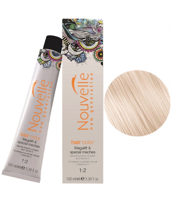 Nouvelle Hair Color Крем-краска для волос 100 мл  9.201 Глубокий бежевый - бустер