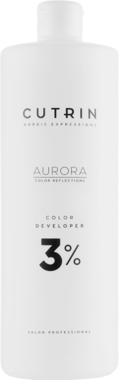 Cutrin Aurora Color Developer - Окислитель 10 vol 3% 1000 мл