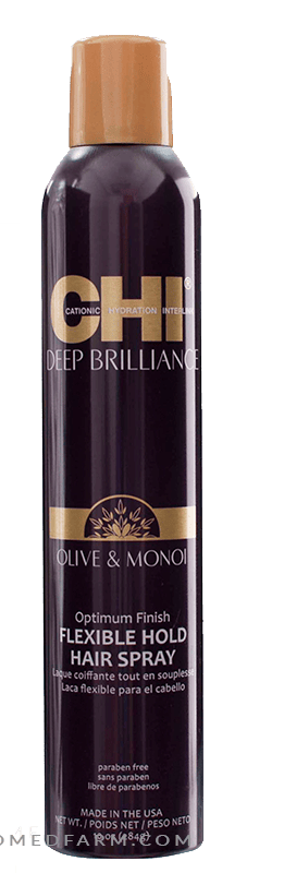 CHI Deep Brilliance Flex&Hold Hairspray - Лак для волос подвижной фиксации 340 мл
