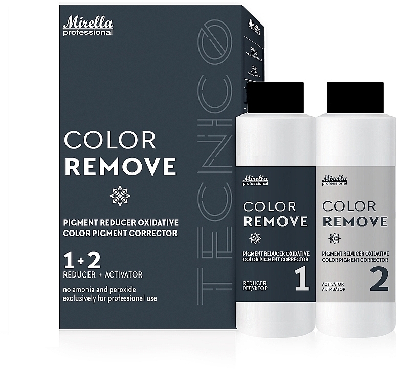 Mirella Professional Color Remove - Средство для снятия косметического пигмента 100 мл + 100 мл