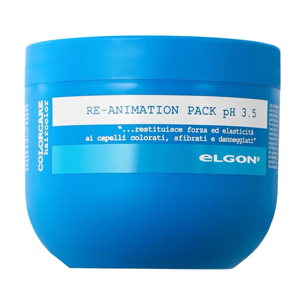 Elgon Colorcare Re-Animation Pack - Відновлювальна маска для пошкодженого волосся 500 мл