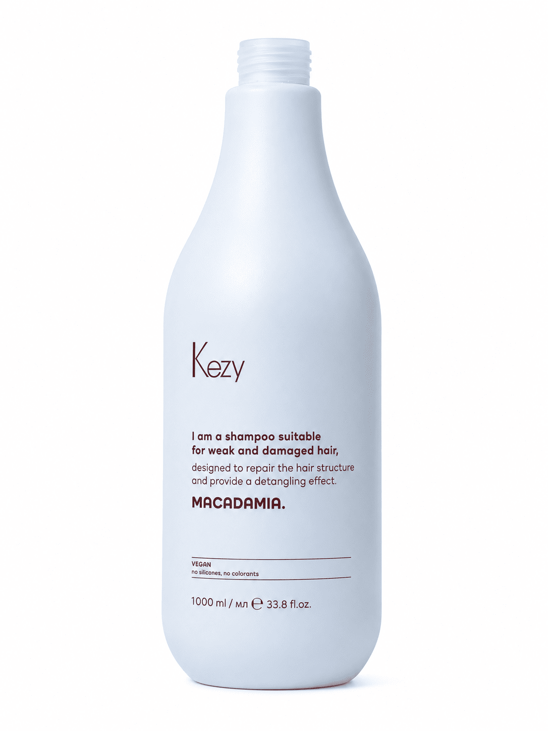 Kezy Macadamia - Шампунь для ослабленого та пошкодженого волосся 1000 мл