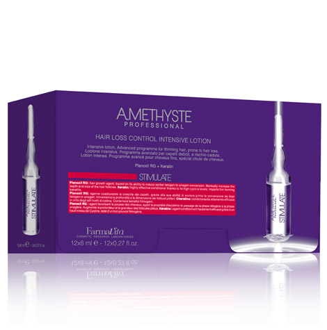 FarmaVita Amethyste Stimulate Intensive Lotion - Лосьйон для стимуляції росту волосся 12 x 8 мл