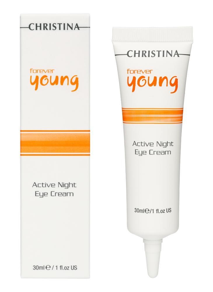 CHRISTINA Forever Young Active Night Eye Cream - Ночной крем вокруг глаз 30 мл Фото №5