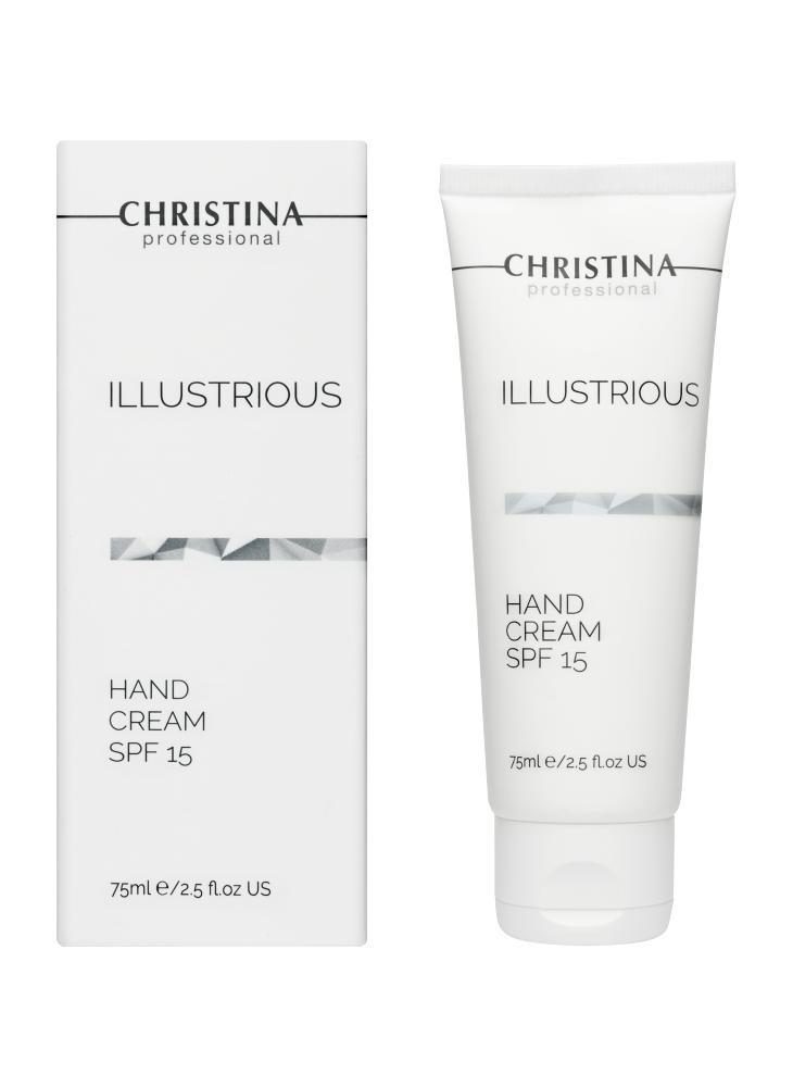 CHRISTINA Illustrious Hand Cream SPF 15 - Захисний крем для рук SPF 15 75 мл Фото №5